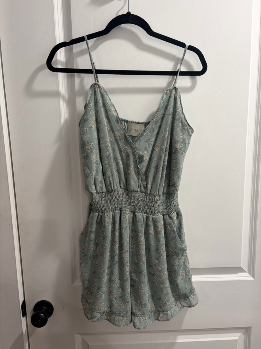 Laynee & Lee Green Romper